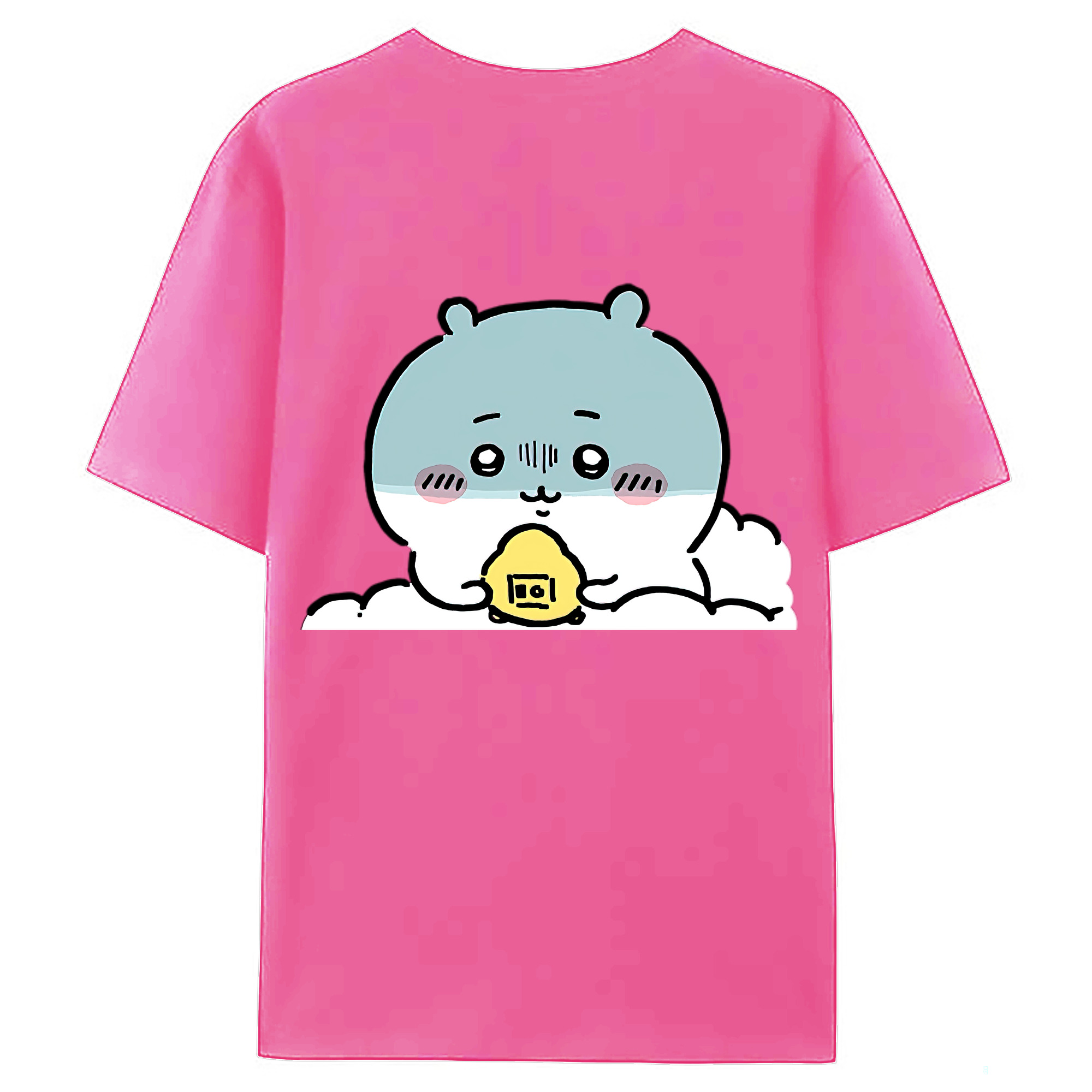 （画像用） ちいかわ ちいかわ Chii-kawa chiikawa レディース半袖Tシャツ(バックプリント)